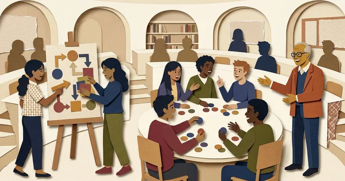Diseña una actividad de aprendizaje activo donde la IA pregunte, no resuelva