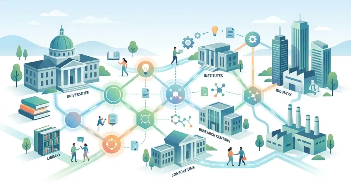 Redes de investigación y vinculación academia-industria